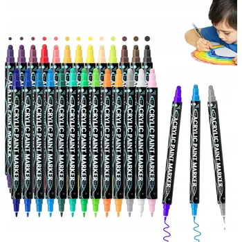 AKRYLOVÉ POPISOVAČE SADA 26 KS FIXY Fixy Popisovače VODĚODOLNÉ