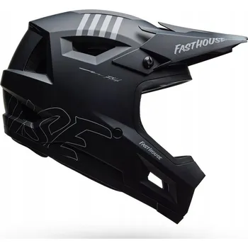 Cyklistická přilba Celorozepínací cyklistická helma Bell Sanction 2 Dlx Mips Matte Black Fasthouse -