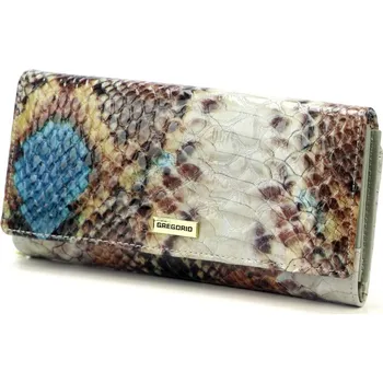 Dámská kožená peněženka Gregorio modrá KZ2252656