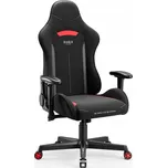 Herní křeslo Diablo Chairs X-ST4RTER černé látkové černo-červené