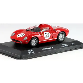autíčko Ferrari 250P #21 1963 L.Scarfiotti/L.Bandini 1:43 - DeAgostini časopis s modelem Ferrari 250 P #21 1963 - kovový model