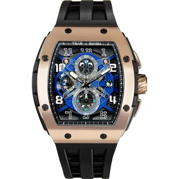 Hodinky Tsar Bomba TB8211Q-05 Elementar Chronograph 52mm 5ATM