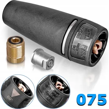 Příslušenství pro vysokotlaký čistič Pěnovací tryska 075 LECHLER pro mycí linky a myčky, závit 1/4" M18, MAX 350 Bar