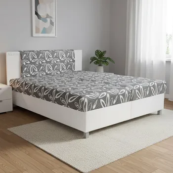 Postel Dvoulůžko MELISA | 160x200 cm | rošt deska | VÝBĚR POTAHU A MATRACE | z ČR