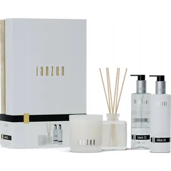 Kosmetická sada JANZEN dárková sada Luxury Moments Black 4 ks