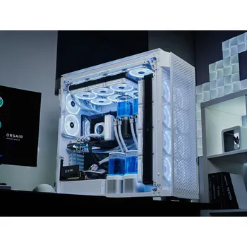 PC skříň Corsair 9000D RGB AIRFLOW Full Tower Bílá