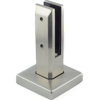 Zábradlí Sloupek pro samonosné zábradlí - SPIGOT 50 x 50 x 160 mm, nerezová ocel 304