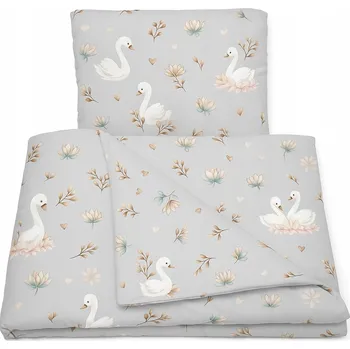 Povlečení SADA POVLEČENÍ S VÝPLNÍ DO POSTÝLKY 90x120 DĚTSKÁ KOJNECKÁ