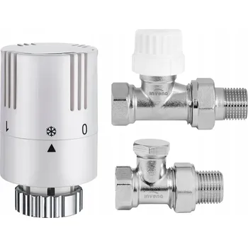 Ventil Termostatická sada Invena jednoduchá bílá