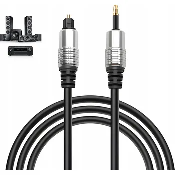Audio kabel KABEL Betune MINI TOSLINK DIGITÁLNÍ 3,5 mm AUDIO OPTICKÝ POZLACENÝ SPDIF 5 m