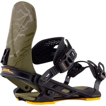 Vázání na snowboard Vázání na snowboard Arbor Hemlock military/black S 2026 - Odesíláme do 24 hodin