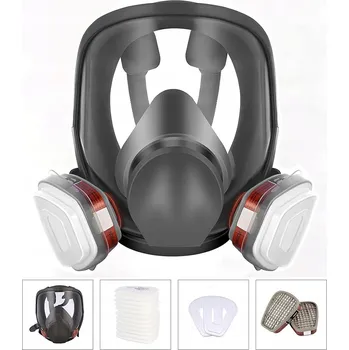 Bezpečnostní kamera CELOOBLIČEJOVÁ MASKA S FILTREM S AKTIVNÍM UHLÍM PRO LAKOVÁNÍ ZREE