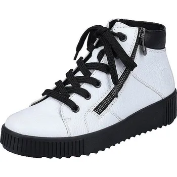 Dámská zimní obuv RIEKER dámská kožená kotníková obuv M6434-80 bílá 37