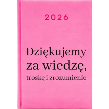 Kalendář Knižkový kalendář 2026 A5 FunnyCase růžový