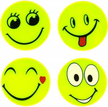 Samolepky fluorescenční reflexní výstražné pro děti AMIO-03941