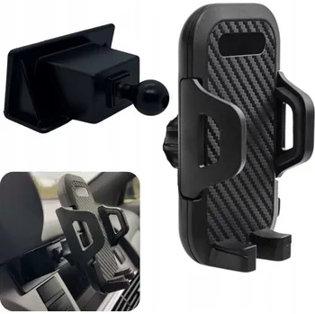 ADAPTÉR PRO DRŽÁK TELEFONU AUDI A6 2005-2011, KARBONOVÝ DRŽÁK