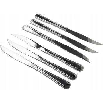 Kuchyňský nůž DHALIA DAISY Sada 6 steakových nožů 22,8 cm s ražbou