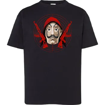 detske-levne-bavlnene-tricko-potisk-papirovy-dum Barva: Black -černá, Dětská bavlněná trička JHK: L