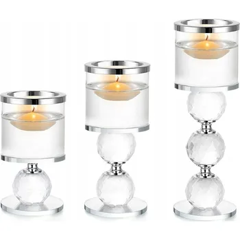 Svícen Lucerna Decorative kovová, sklo 41 cm