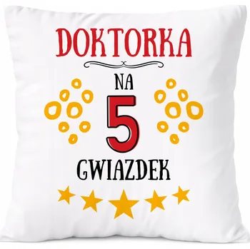 Polštář Dárkový Polštář Dárek notáře s potiskem , bílý PoliDraw