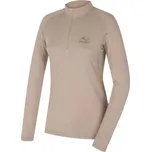 Dámské merino triko Husky MEROW ZIP L beige, velikost XL