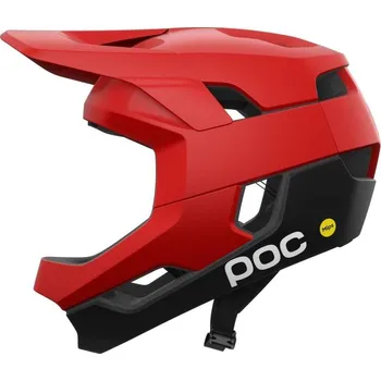 Cyklistická přilba Integrální přilba - POC Otocon Race Mips - Prismane Red Matt/Uranium Black Matt M