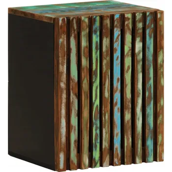 Koupelnový nábytek Nástěnná skříňka do koupelny, 38x34x48 cm, masivní akáciové dřevo