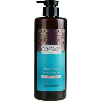 Šampon ARGANICARE DRY&DAMAGED ŠAMPON PRO SUCHÉ A POŠKOZENÉ VLASY 1000ML