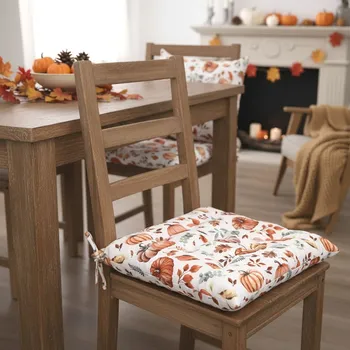 Podsedák Forbyt Sedák na židli, Podzimní dýně, 40 x 40 cm