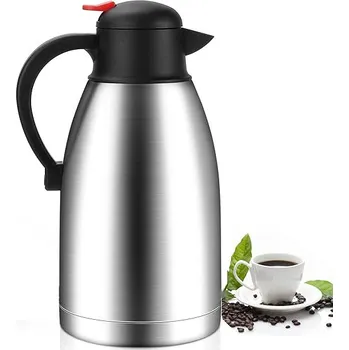 Termoska TERMOSKOVÁ LÁHEV NA OHŘÍVÁNÍ IZOLOVANÁ KONVANCE 2LITROVÁ TERMOSKA Z NEREZOVÉ OCELI