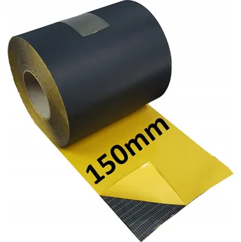 Izolační páska EPDM Těsnicí Páska Lemovací Membrána s CELOPLOŠNÝM LEPIDLEM, 150mm x 20m