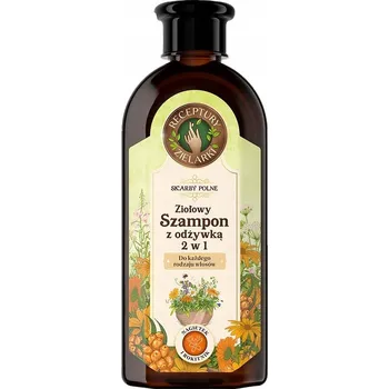 Šampon RECEPTURY ZIELARKI Skarby Polne Bylinný Šampon s