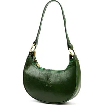 Kožená kabelka Florence zelená KZ2255155