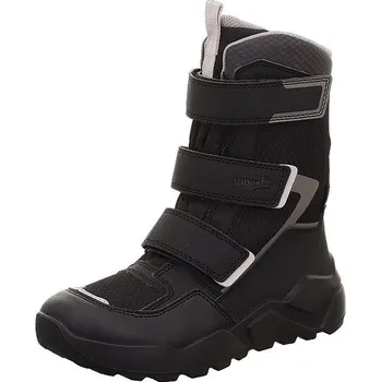 Dívčí zimní obuv SUPERFIT dětská zimní obuv ROCKET 1-000401-0010-2 černá/šedá GORETEX 38