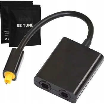 OPTICKÝ AUDIO ROZDĚLOVAČ TOSLINK SPLITTER 1x2 SPDIF ADAPTÉR 1 na 2