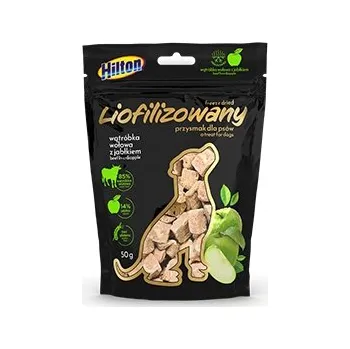 Pamlsek pro psa Psí pamlsek Hilton Hovězí játra s jablkem 50 g
