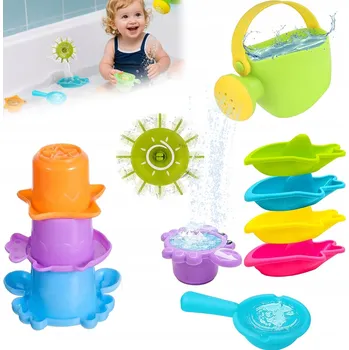 10 ks hraček do koupele pro miminka