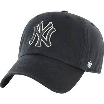 Módní doplněk 47 Značka New York Yankees MLB Clean Up Cap B-NLRGW17GWS-BKA jedna velikost