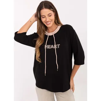 Dámská halenka Halenka RV BZ A892.00 černá jedna velikost