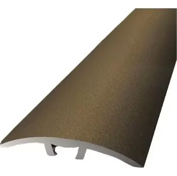 přechodová lišta Přechodový samolepící profil drážkovaný 35mm/ 270cm bronzový samolepící DP08 S