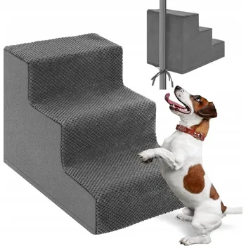 Schůdek Schůdky pro psa Lovedog 3 stupně, 35 cm, nosnost 10 kg
