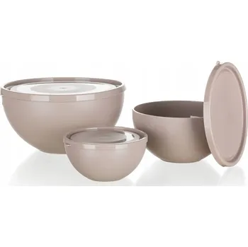 Sada plastových misek s víkem 3 ks BANQUET