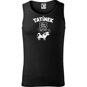 Tatínek Hlava rodiny - krávoviny - Tílko pánské Core - 2XL ( Černá )