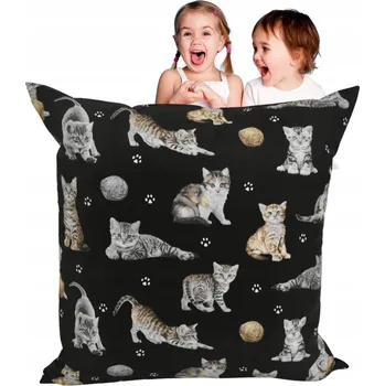 Povlak na dekorativní polštářek Povlak 40 polštáře 40 cm Głęboki Sen Cats