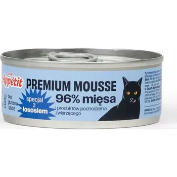 Krmivo pro kočku COMFY KRMIVO MOKRÉ KRMIVO PRO KOČKY APPETIT PREMIUM 96% MASA KONZERVА 85G