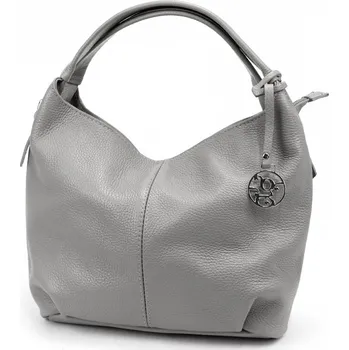 Kožená kabelka Gregorio šedá KZ2254809