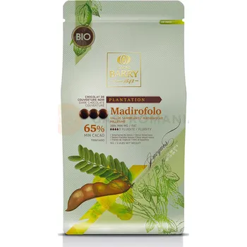 Čokoláda Hořká čokoláda - kuvertura Madirofolo 65%, 1 kg balení | CACAO BARRY, CHD-Q65MADN-E1-U68