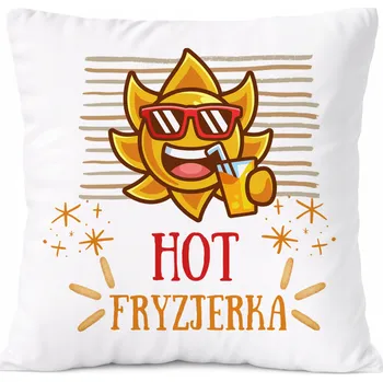 Polštář Polštář Pro Hejtmana jako Dárek s potiskem Fotografie Bílý PoliDraw