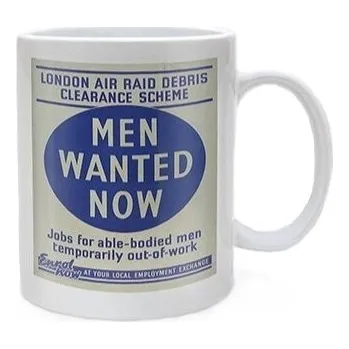 Hrnek IWM - Men Wanted Now