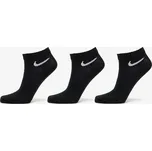 Ponožky Nike Everyday Lightweight Training Ankle Socks 3-Pack Black/ White XL